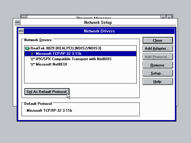 windows 3.11 dosbox internet